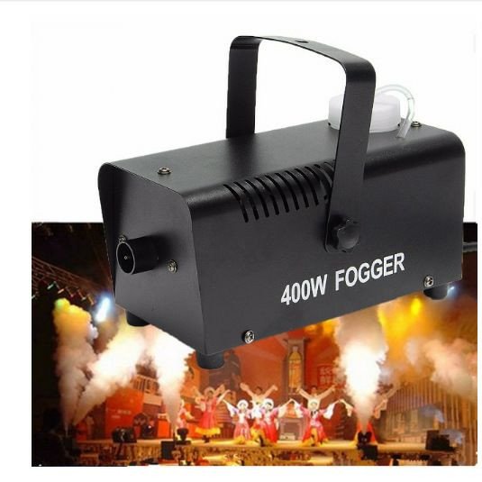 Atomiseur portable télécommandé de 400 watts, accessoires de performance, petite machine à fumée de mariage, machine de pulvérisation de fumée pour barre de scène