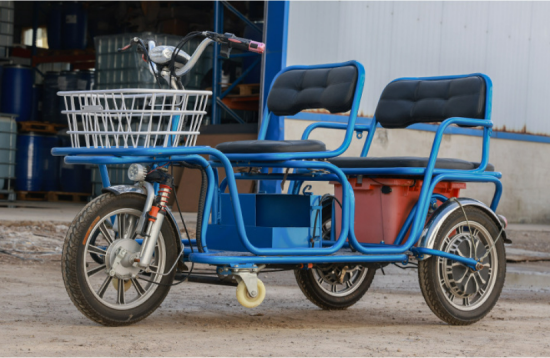 Tricycle Électrique Lexing A01 - 300W avec Option de Moteur 600W
