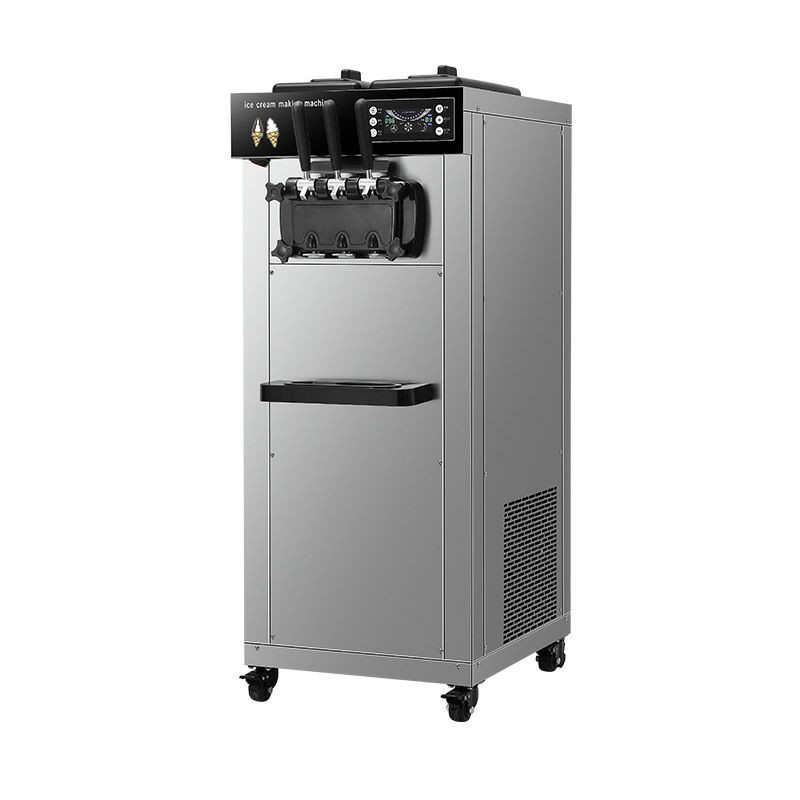 Machine à crème glacée molle commerciale.