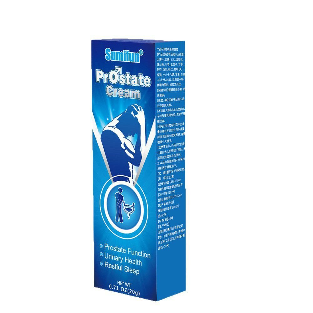 Sumifun pommade "Prostate Cream" (crème pour la prostate), d'un contenu net de 20g